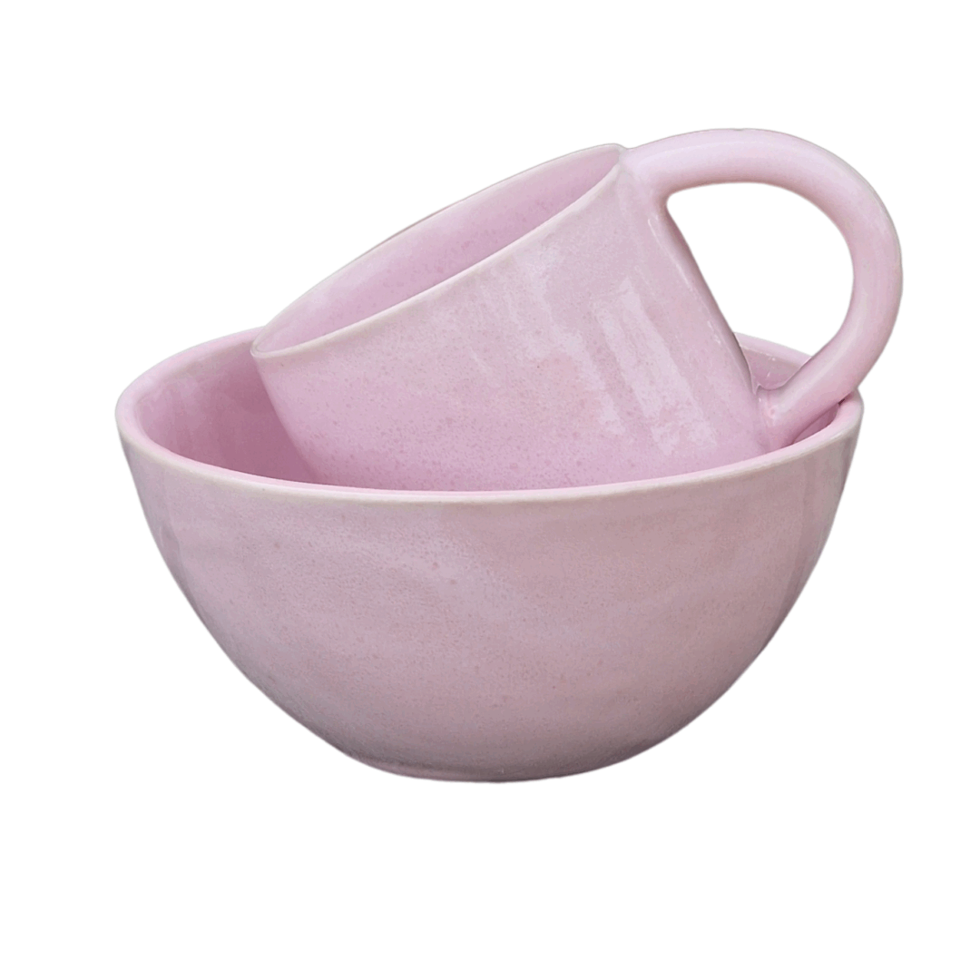 Keramik kopper Lyserød - Billede 2