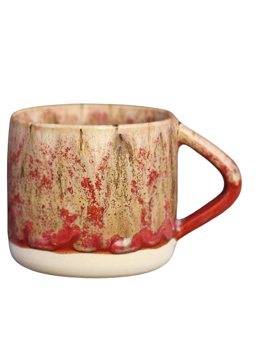 Keramik kopper m/ hank Julekop 2